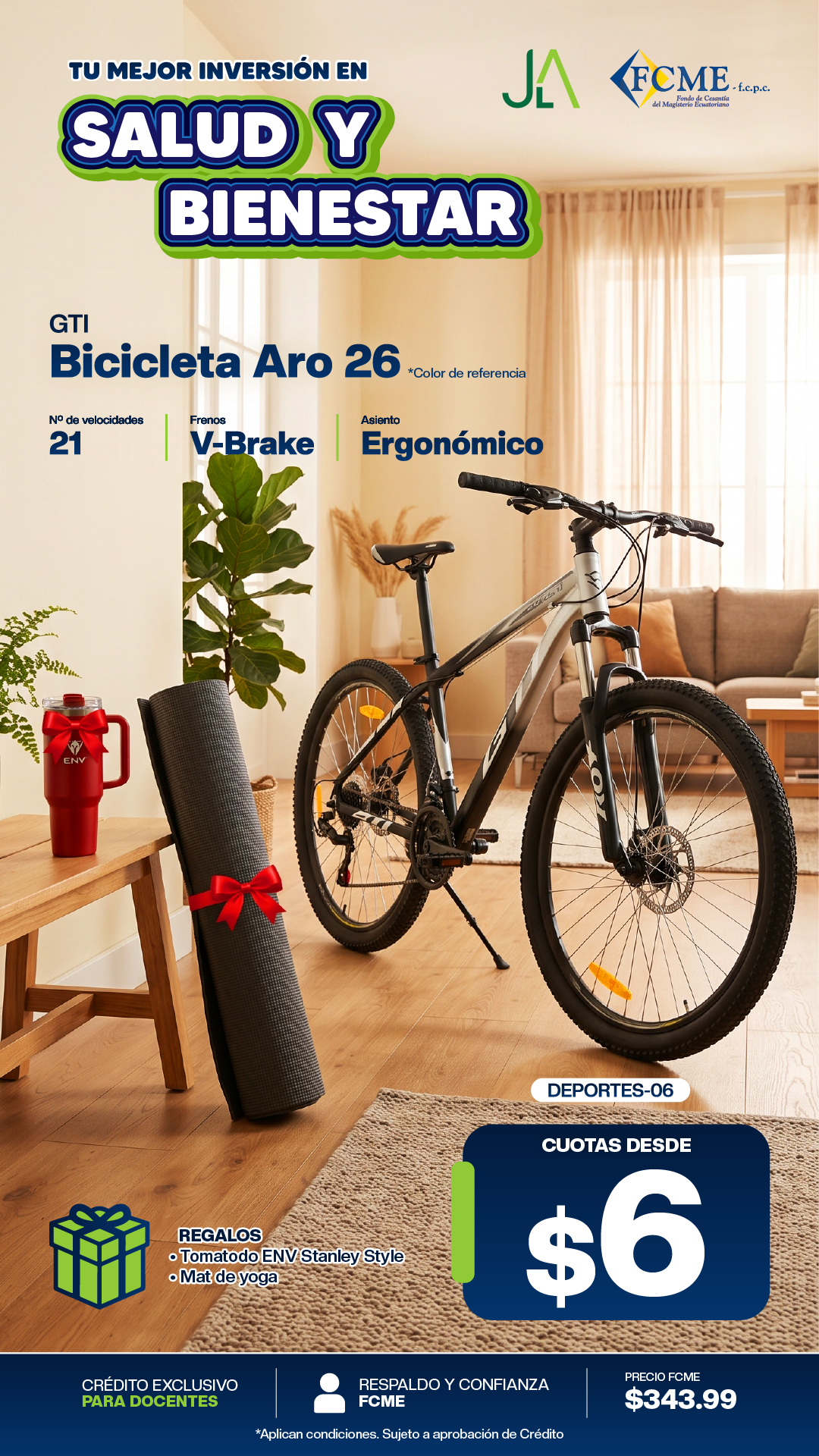 Bicicleta Aro 26 GTI